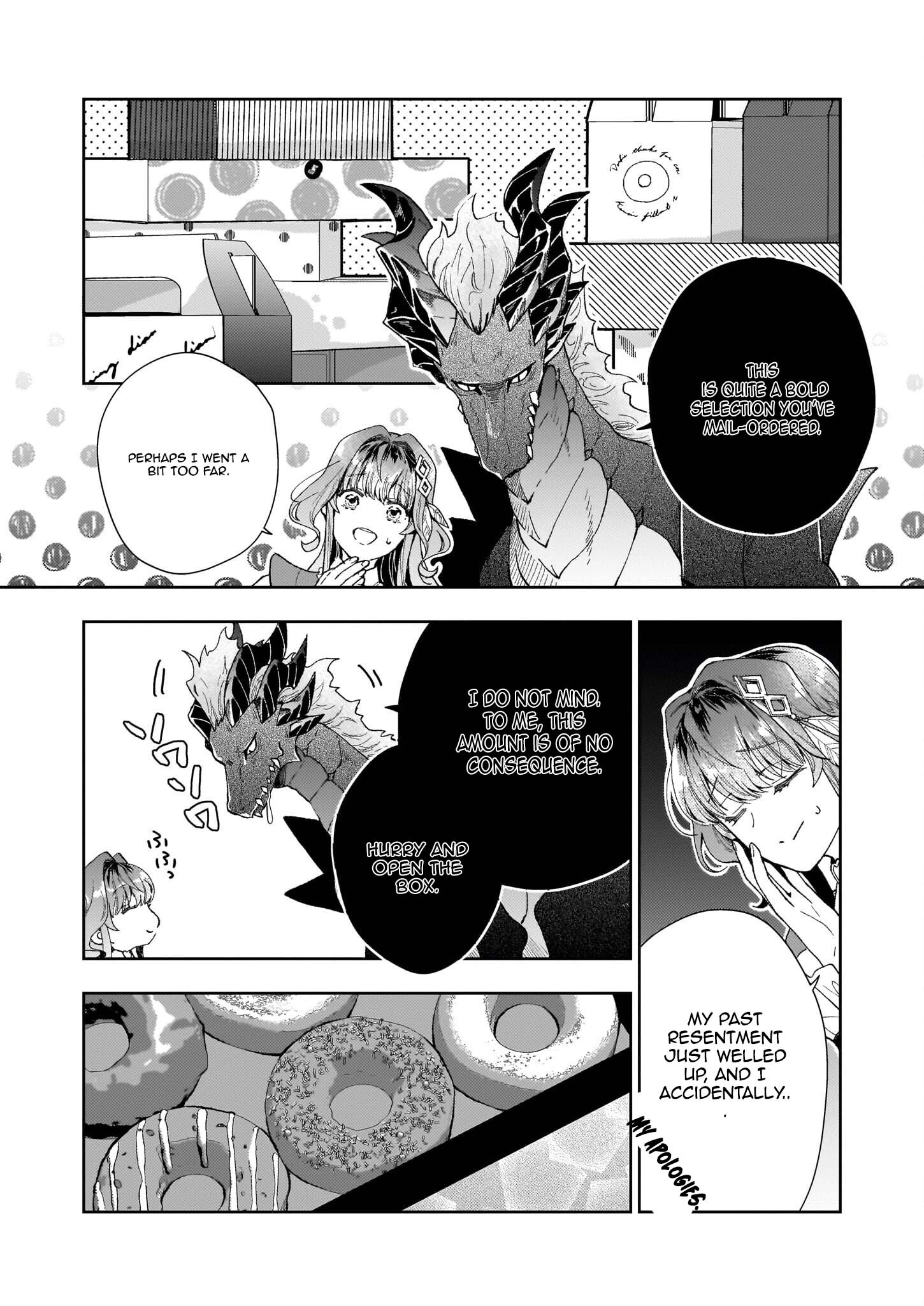 The Abandoned Sacrifice Feeds a Dark Dragon with Her "Delivery" Skill Chapter 3 - page 20